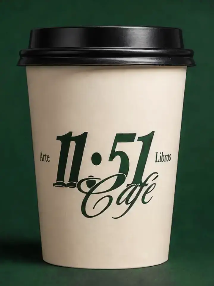 El vaso de 11:51 con su sello